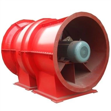 Underjordiske minedriftsventilatorer